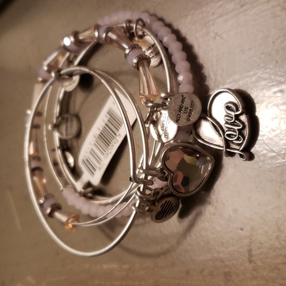 Alex and Ani Alive with Love set of 4 - Picture 1 of 1